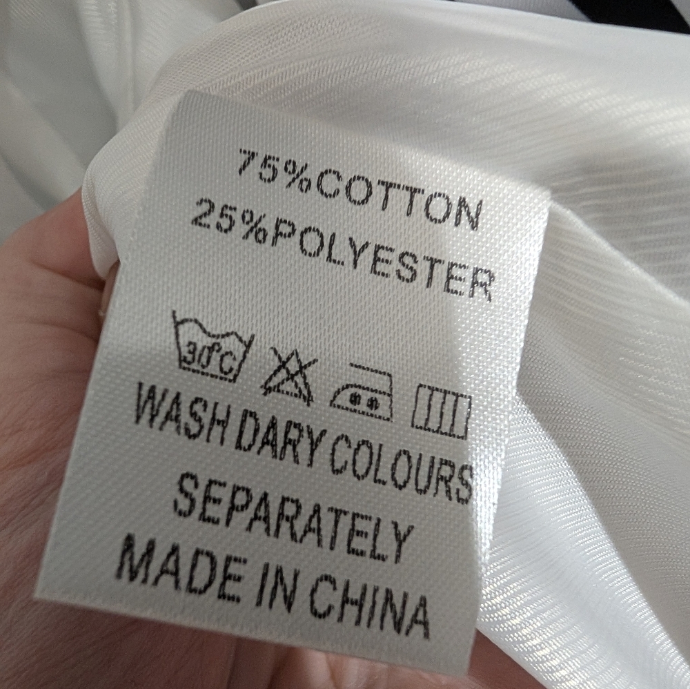 Sarah Ashley Pinstripe Cotton Blend Blazer Size Small New With Tags - Picture 8 of 8